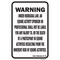 Signmission Safety Sign, 12 in Height, Aluminum, 18 in Length, 25156 A-1218-25156 - alternate 1
